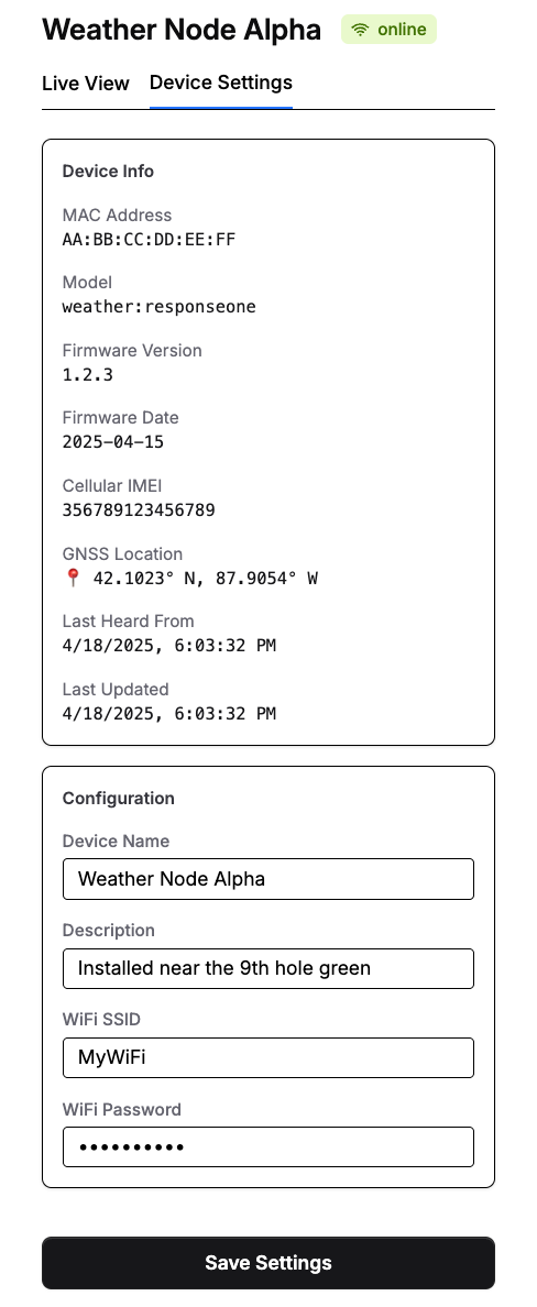 Measured Web App