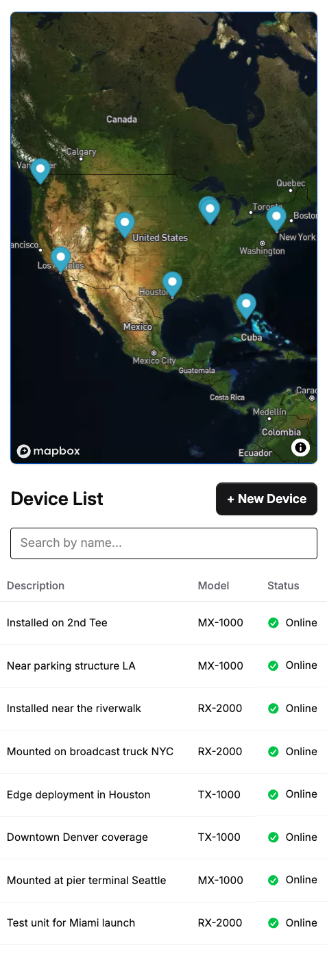 Measured Web App